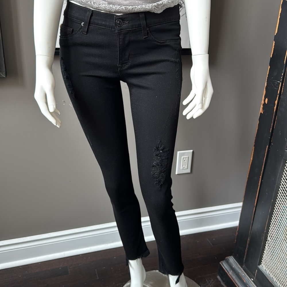 Hudson Distressed Krista Super Skinny